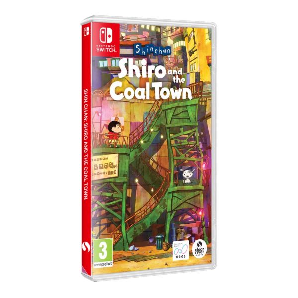 Nintendo Switch Crayon Shin Chan: Shiro of Coal Town (EU English) - German Cover