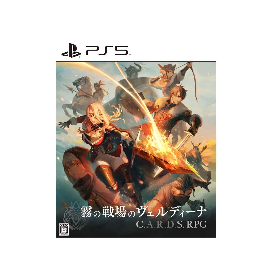 PS5 CARDS RPG: The Misty Battlefield + Artbook (English/Japanese)