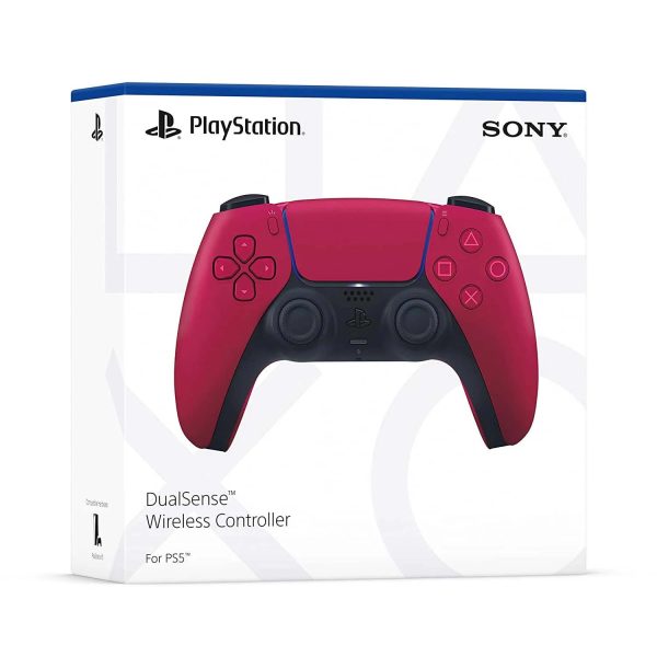 Sony PlayStation 5 DualSense Wireless Controller (Cosmic Red) + 1 Year Warranty from Sony