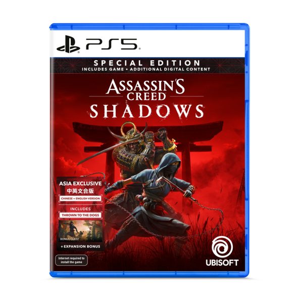 PS5 Assassin's Creed Shadows Special Edition (R3 English/Chinese)