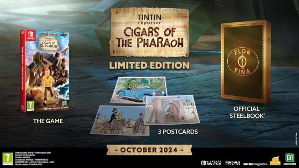 Nintendo Switch Tintin Report: Cigar of the Pharaoh Limited Edition (EU English) - Image 2