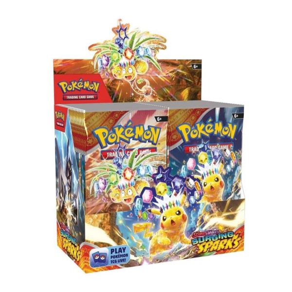 Pokemon TCG SV08 Surging Sparks Booster Box (English)