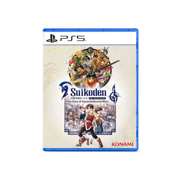 PS5 Suikoden I & II HD Remastered (R3 English/Chinese)