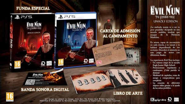 PS5 Evil Nun The Broken Mask Unholy Edition (R2 English) - Image 2