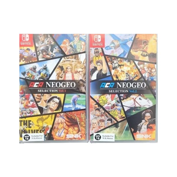 Nintendo Switch ACA Neogeo Selection Volume 1 & Volume 2 (ASI English)