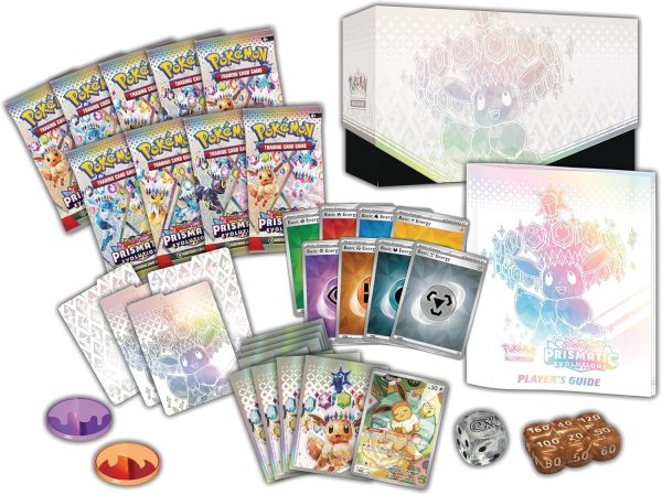 Pokemon TCG SV8.5 Prismatic Evolution Elite Trainer Box - Image 3