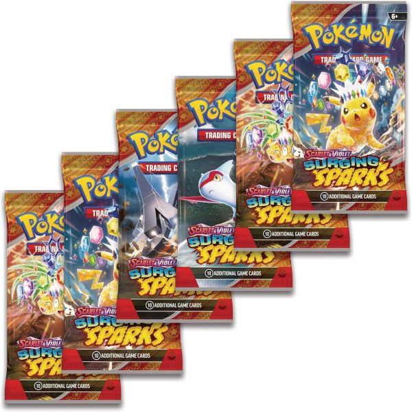 Pokemon TCG SV08 Surging Sparks Booster Bundle - Image 2