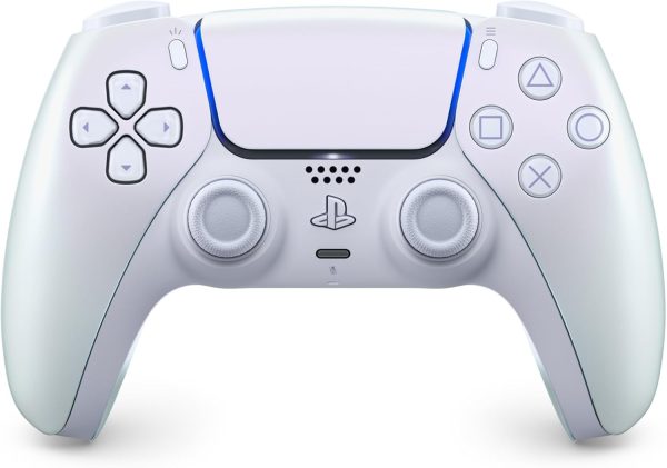 Sony PlayStation 5 DualSense Wireless Controller (Chroma Pearl) + 1 Year Warranty from Sony - Image 2
