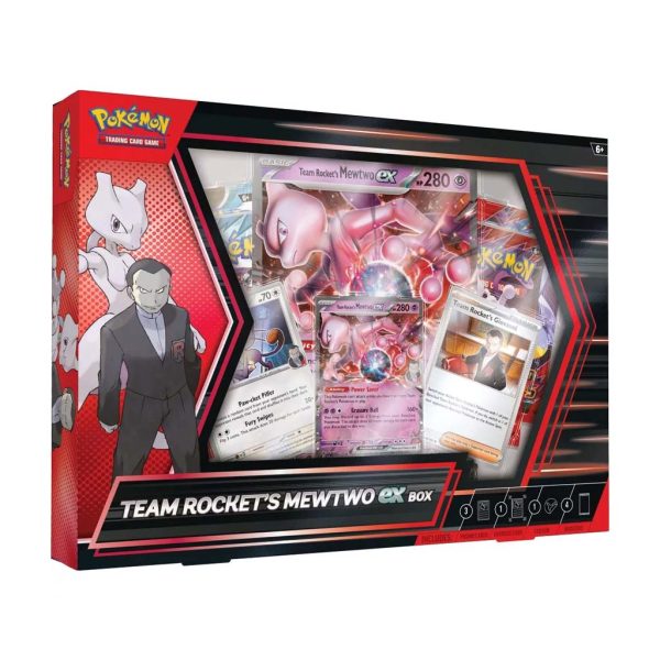 Pokemon TCG Team Rocket's Mewtwo EX Box