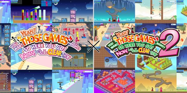 Nintendo Switch YEAH! YOU WANT "THOSE GAMES," RIGHT? SO HERE YOU GO! NOW, LET'S SEE YOU CLEAR THEM! 1+2 (US English) - Image 2