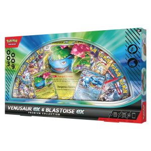 Pokemon TCG Venusaur ex & Blastoise ex Premium Collection
