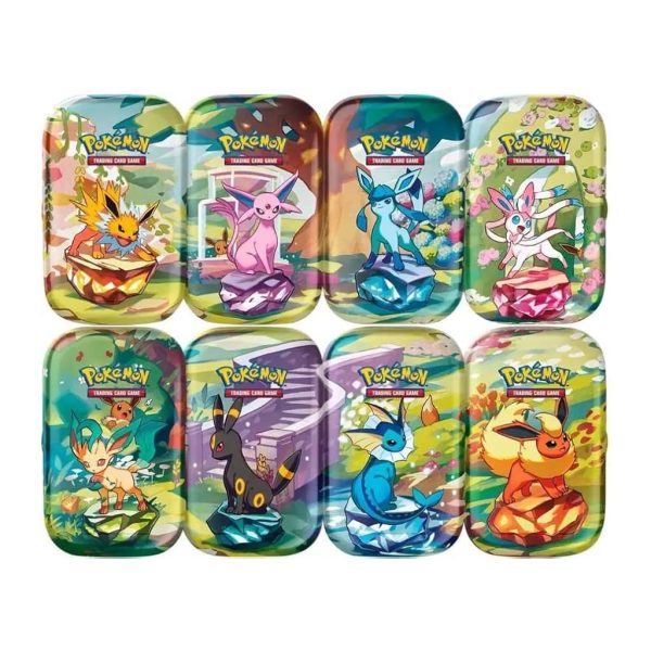 Pokemon TCG SV8.5 Prismatic Evolutions Mini Tin (01 x Random Design)