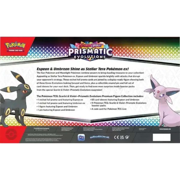 Pokemon TCG Prismatic Evolutions Premium Figure Collection - Image 2