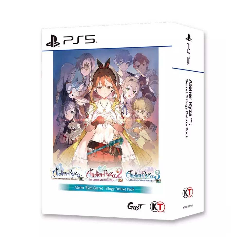 PS5 Atelier Ryza Secret Trilogy Deluxe Pack (R3 English)