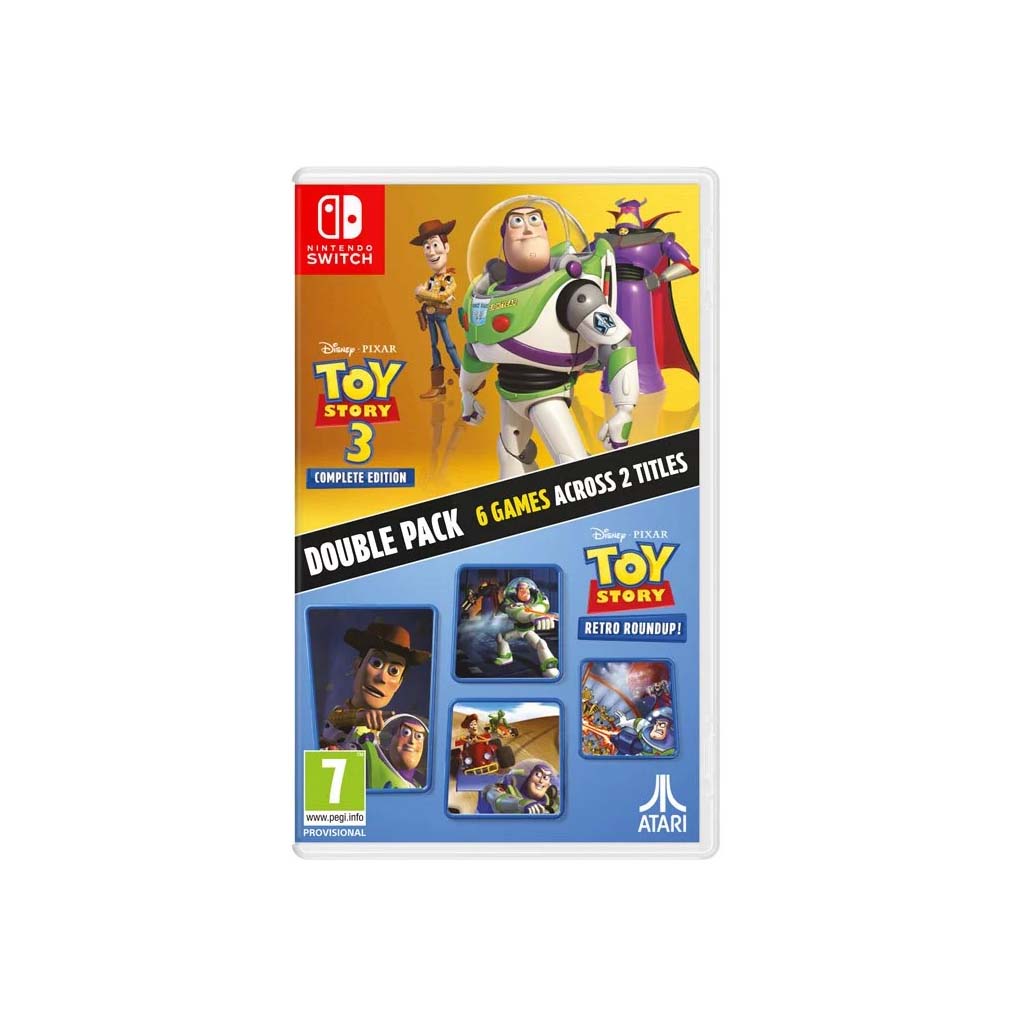 Nintendo Switch Toy Story: Retro Roundup! + Toy Story 3 Complete Edition Double Pack (EU English/Chinese)